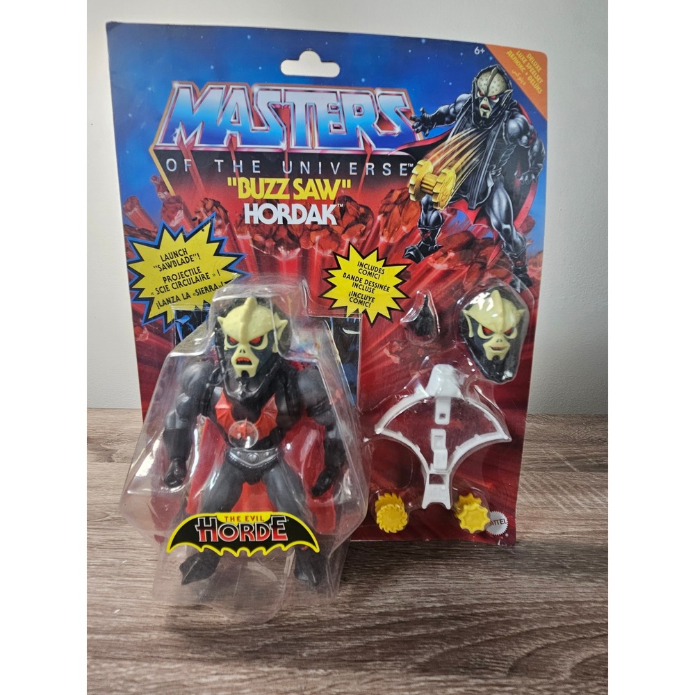Masters of the Universe Origins Buzz Saw Hordak Deluxe Action Figure Mattel